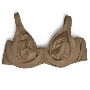 Cacique Lane Bryant tan brown unlined full coverage underwire bra Size 38F 38DDD